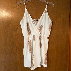 SHEIN Pineapple Romper